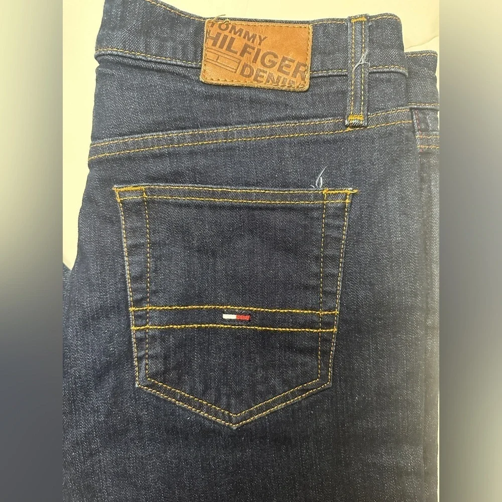 Tommy Hilfiger Demin Athletic Tapered Mens Jeans Size 34